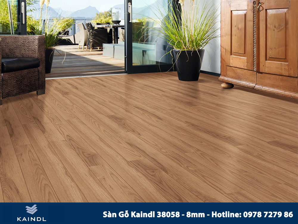 Sàn gỗ Kaindl Aqua Pro 38058AV Phối Cảnh